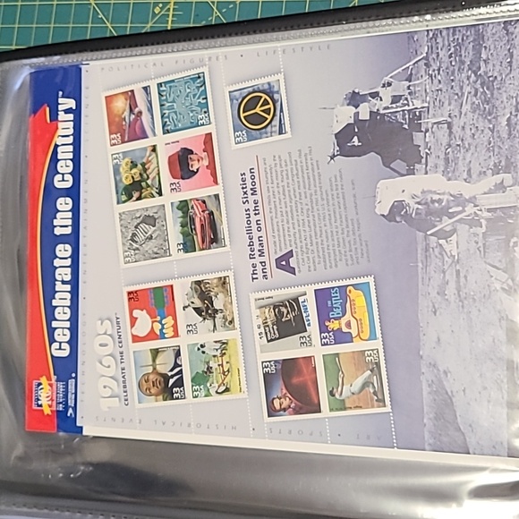 USPS Celebrate The Century Commemorative Stamp Collection 1900-1999 Full Set - Picture 11 of 16